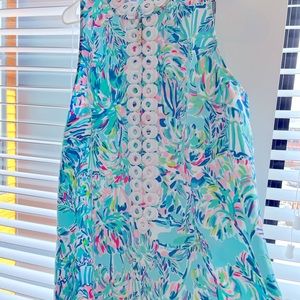 Lilly Pulitzer Jane Shift Dress in Cabana Cocktail. Size 12